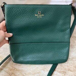 Kate Spade Forest Green Crossbody Bag